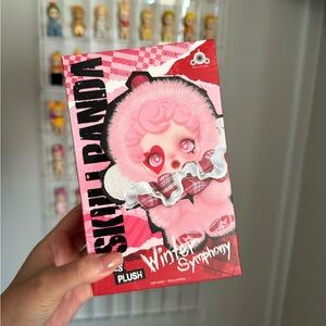 Authentic popmart skull panda winter symphony